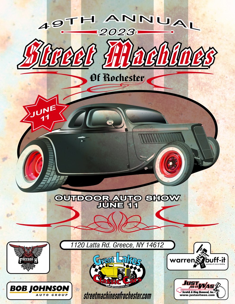 2023 Annual Outdoor Auto Show Street Machines of Rochester